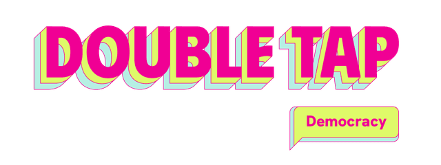DoubleTapDemocracy logo